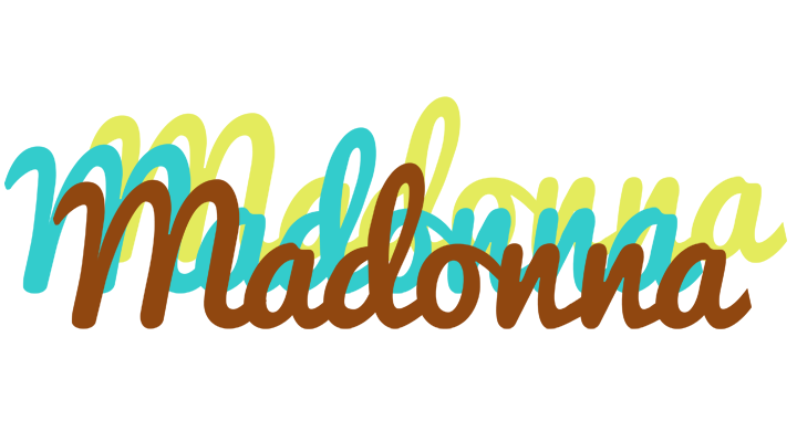 Madonna cupcake logo