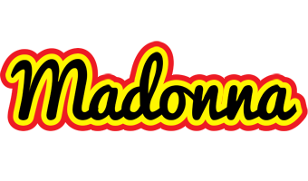 Madonna flaming logo