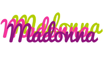 Madonna flowers logo