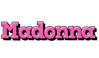 Madonna girlish logo