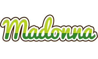 Madonna golfing logo