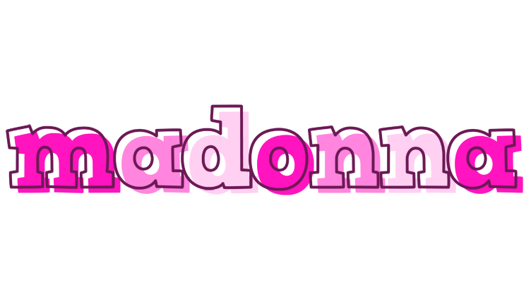Madonna hello logo