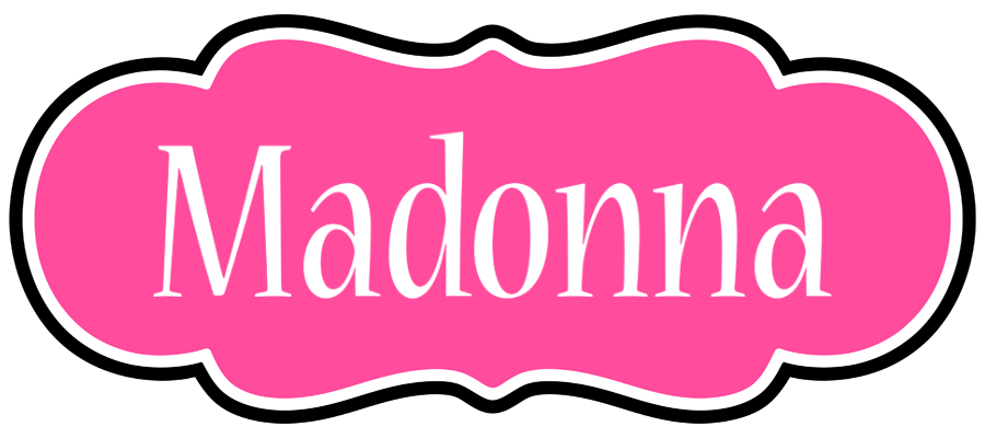 Madonna invitation logo