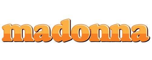 Madonna orange logo