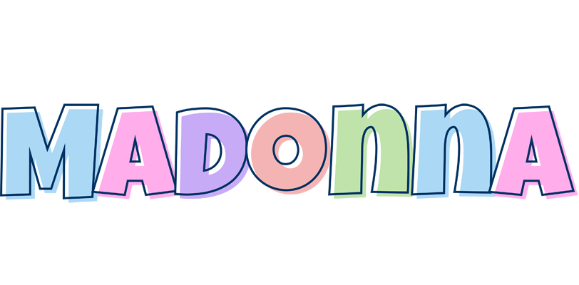 Madonna pastel logo