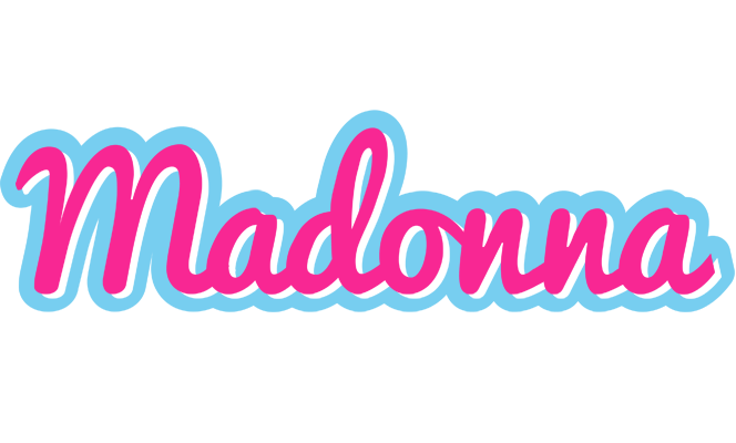 Madonna popstar logo