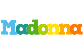 Madonna rainbows logo