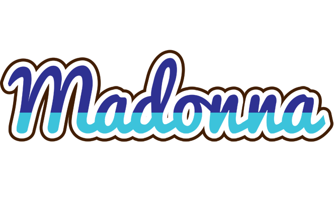 Madonna raining logo
