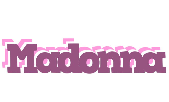Madonna relaxing logo