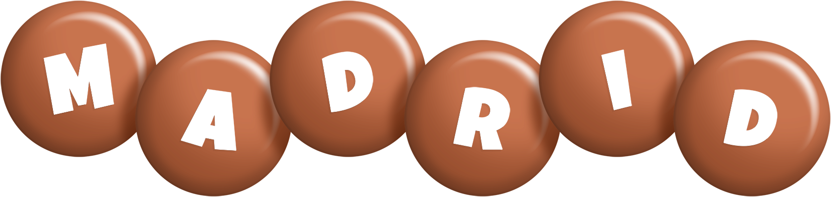 Madrid candy-brown logo