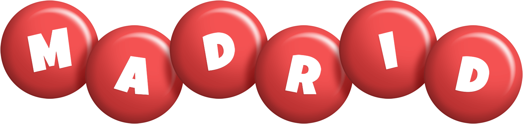 Madrid candy-red logo