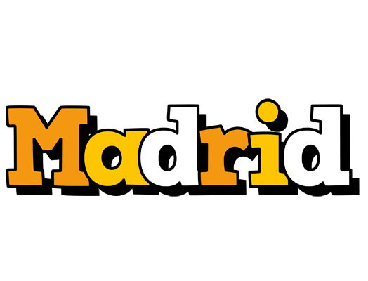 Madrid cartoon logo