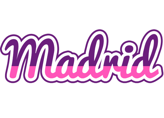 Madrid cheerful logo