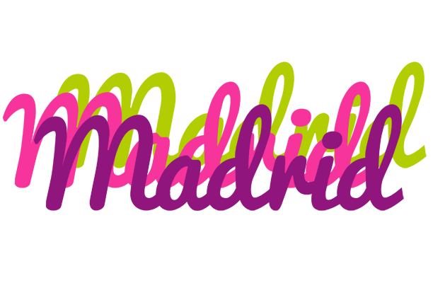 Madrid flowers logo