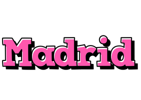 Madrid girlish logo