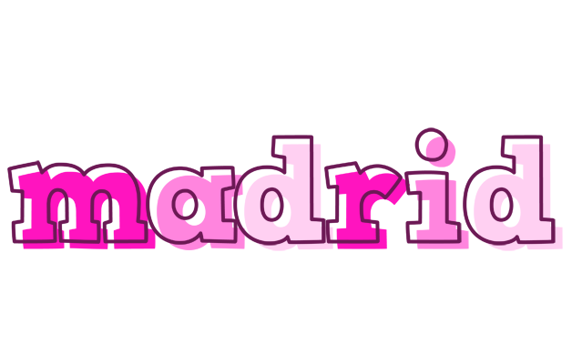 Madrid hello logo
