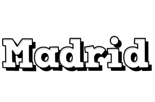 Madrid snowing logo