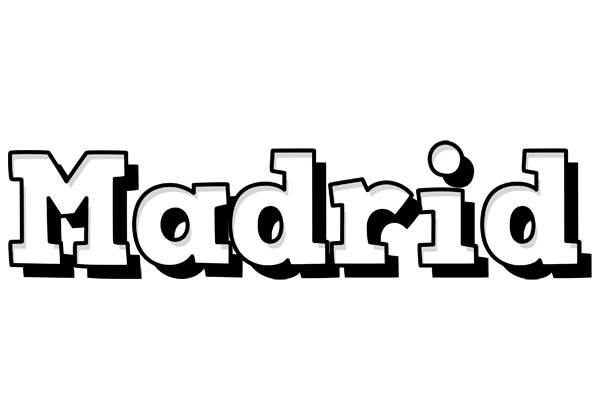 Madrid snowing logo