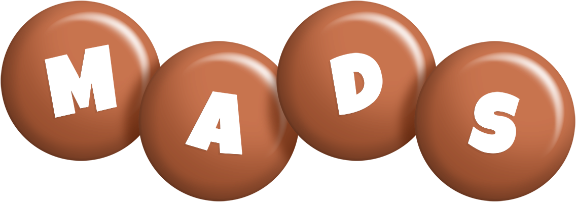 Mads candy-brown logo