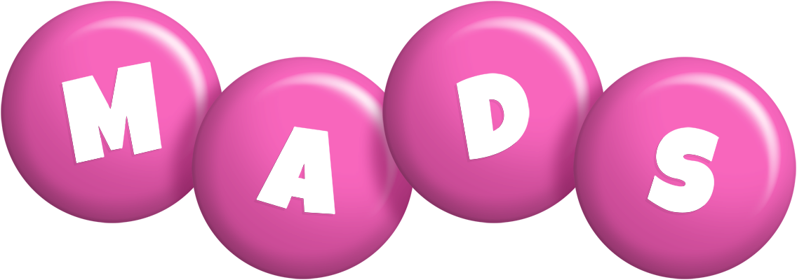 Mads candy-pink logo