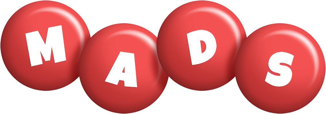 Mads candy-red logo