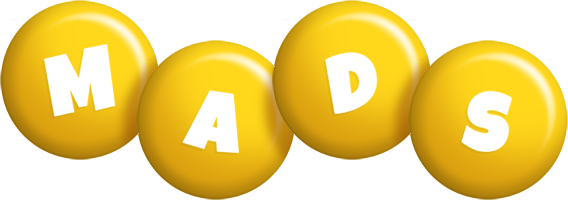 Mads candy-yellow logo