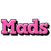 Mads girlish logo