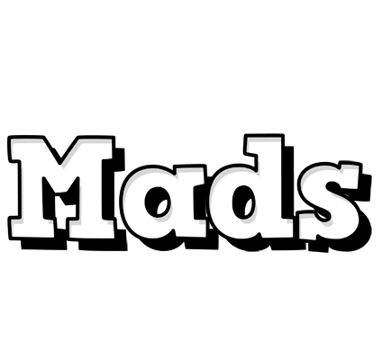 Mads snowing logo