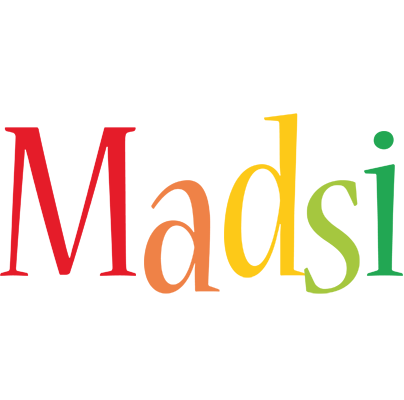 Madsi birthday logo