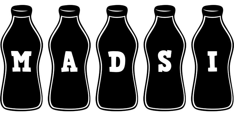 Madsi bottle logo