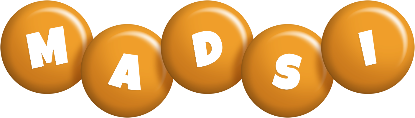 Madsi candy-orange logo