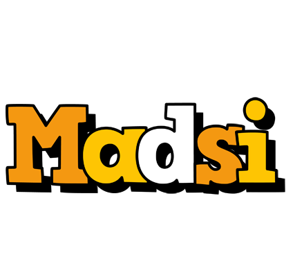 Madsi cartoon logo