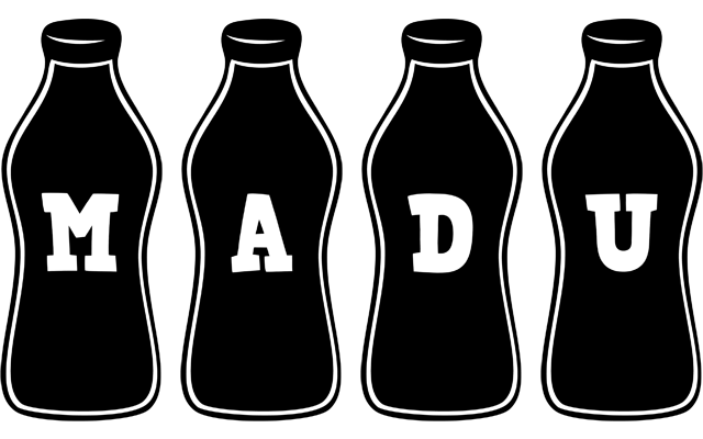 Madu bottle logo