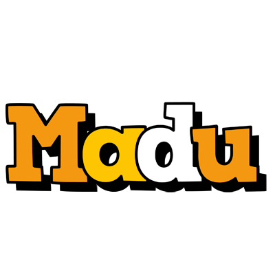 Madu cartoon logo