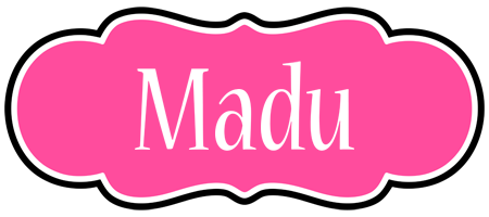 Madu invitation logo