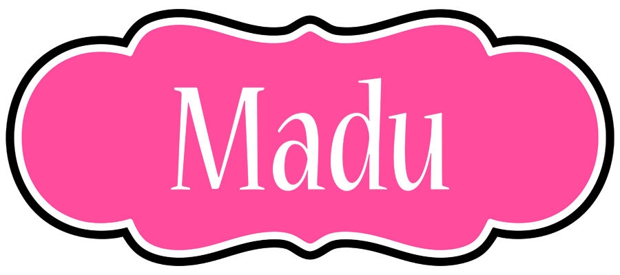 Madu invitation logo
