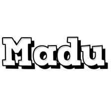 Madu snowing logo