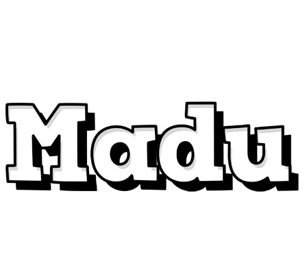 Madu snowing logo