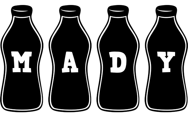 Mady bottle logo