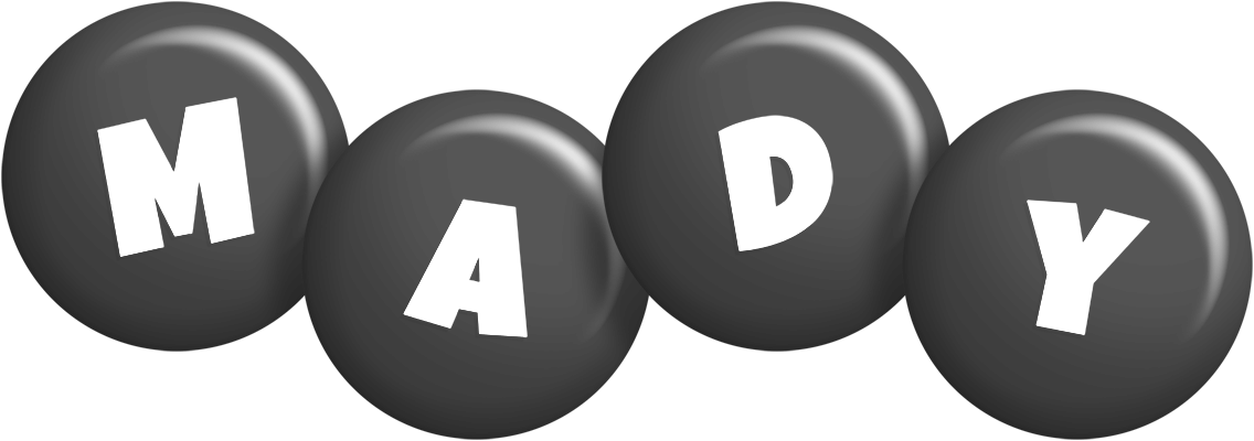Mady candy-black logo