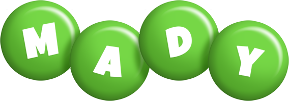 Mady candy-green logo