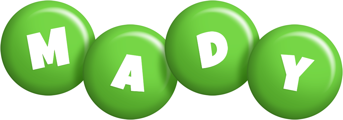 Mady candy-green logo