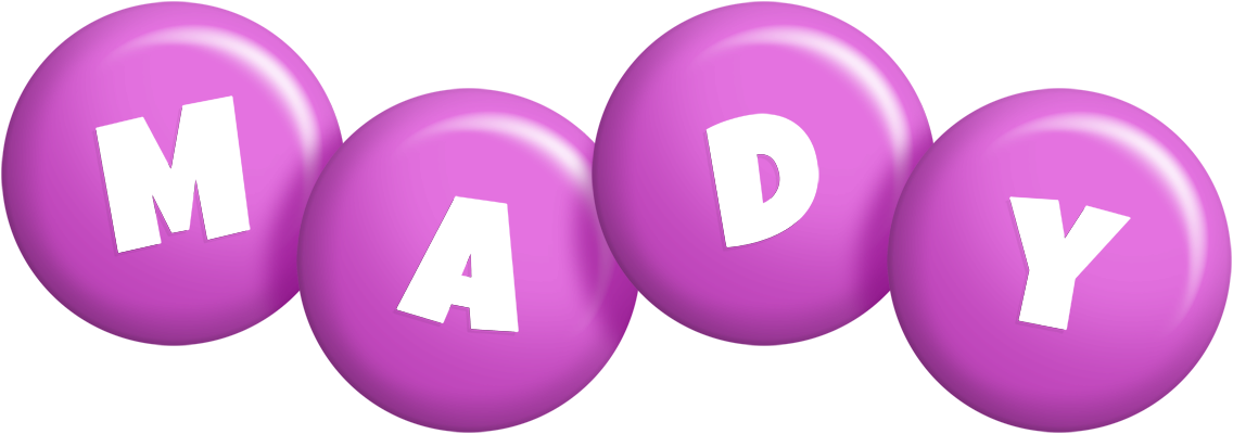 Mady candy-purple logo