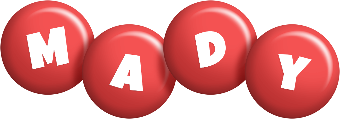 Mady candy-red logo