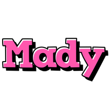 Mady girlish logo