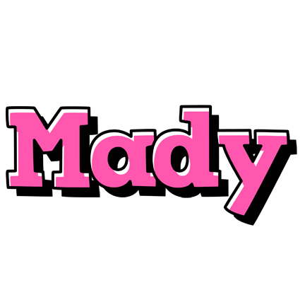 Mady girlish logo