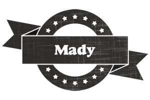 Mady grunge logo