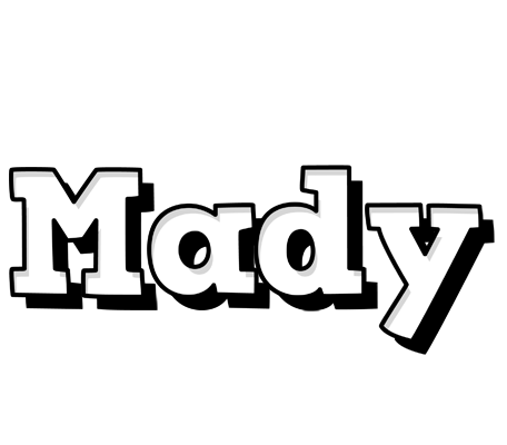 Mady snowing logo