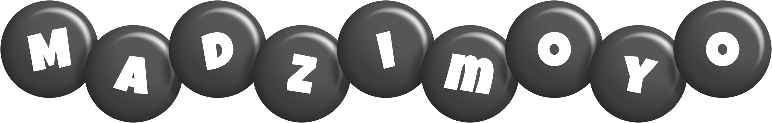 Madzimoyo candy-black logo