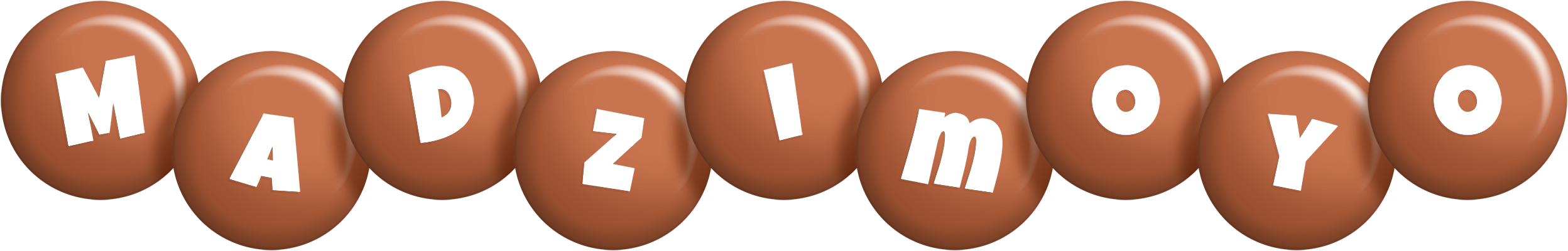 Madzimoyo candy-brown logo